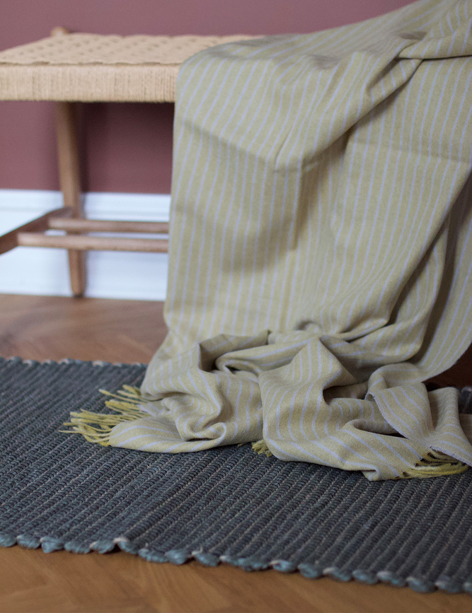 Stripes Κουβέρτα, 130 x 200 cm, γκρι