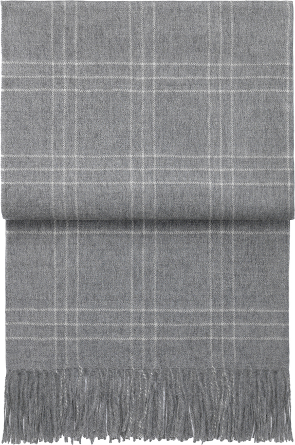 Superior Plaid 130 x 200 cm, gris clair