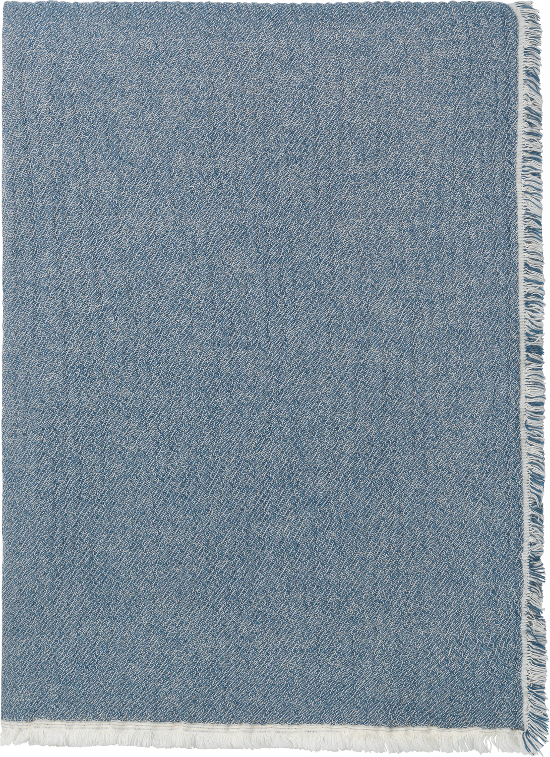 Thyme Decke 130 x 180 cm, blau