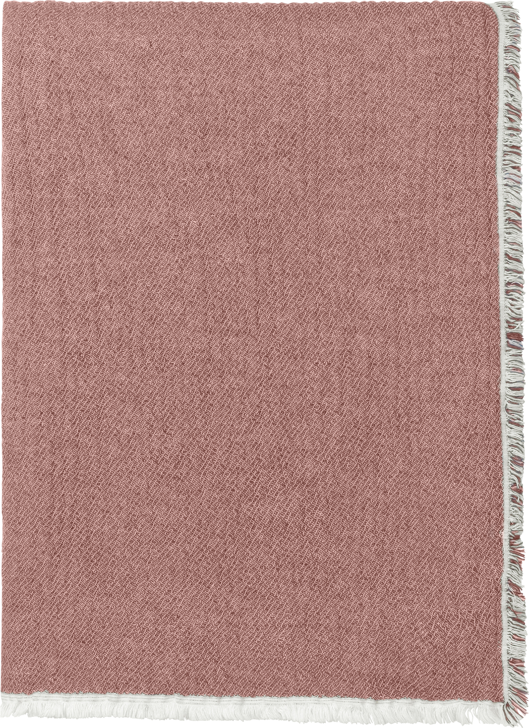 Thyme Decke 130 x 180 cm, hellrot