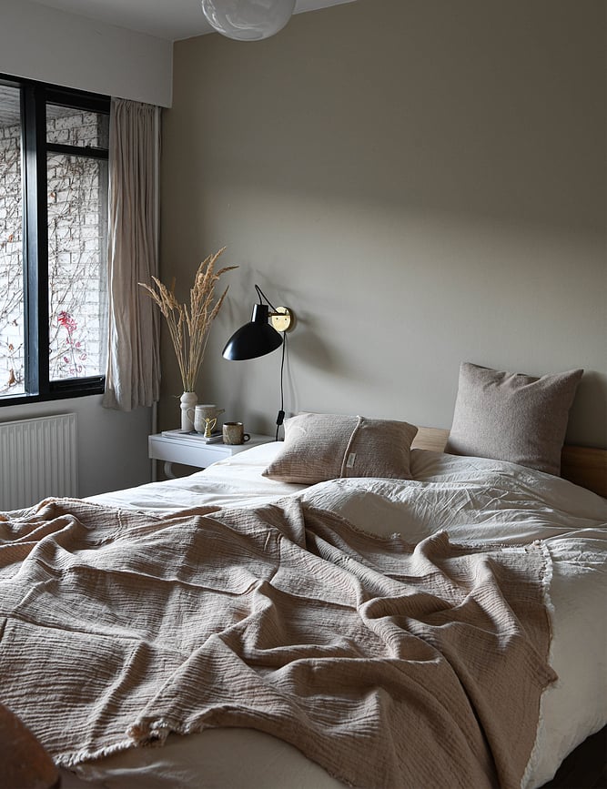 Thyme Deka 130 x 180 cm plava