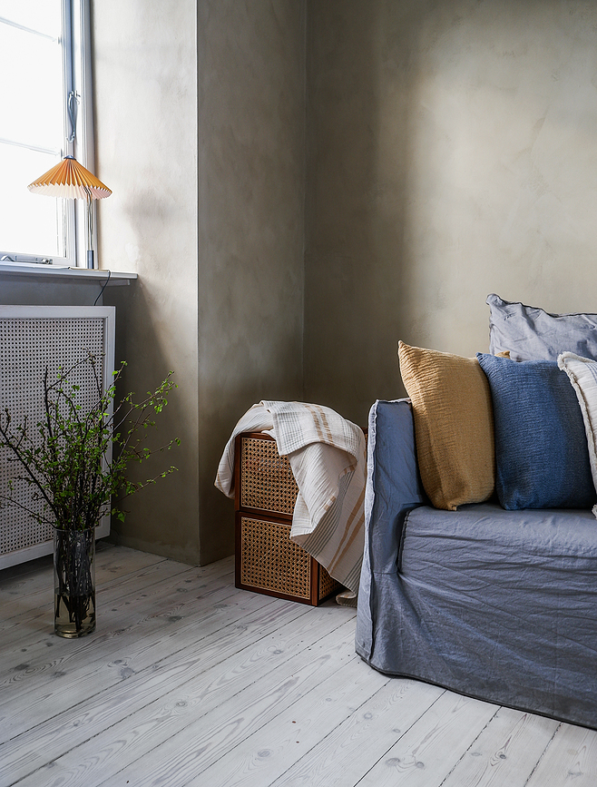 Thyme Jastučnica ukrasna 50 x 50 cm plava