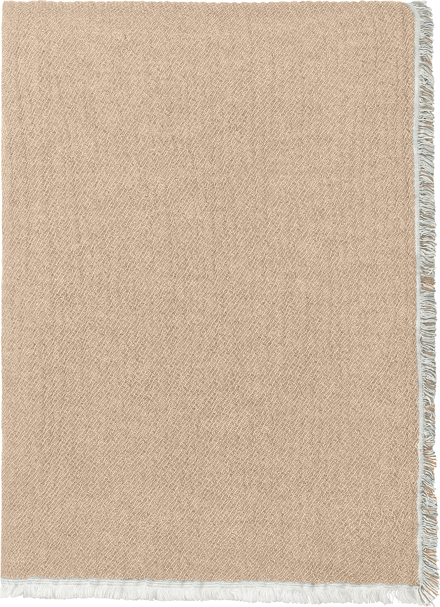 Thyme Κουβέρτα, 130 x 180 εκ., μπεζ