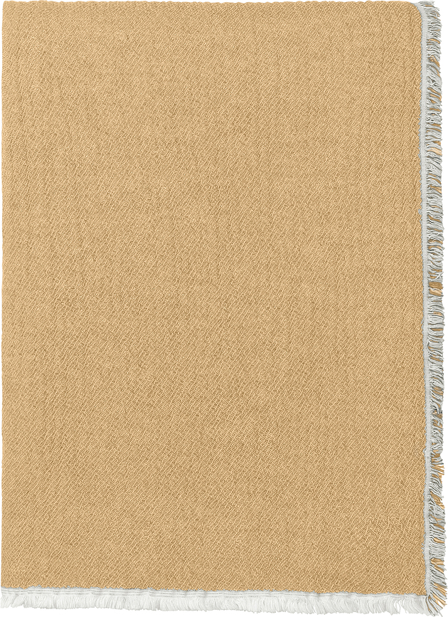 Thyme takaró, 130 x 180 cm, sárga