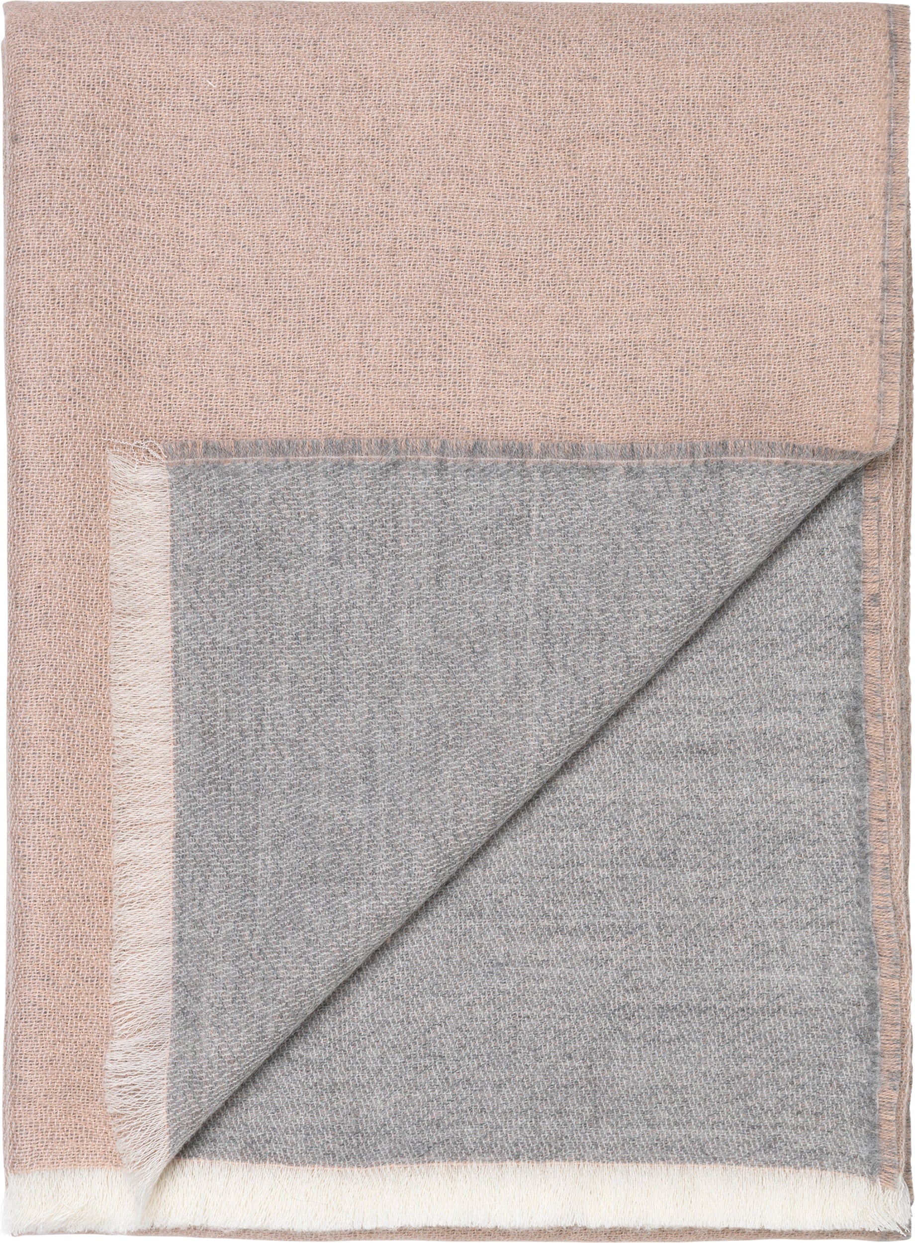 Venice Decke 130 x 190 cm, beige-grau
