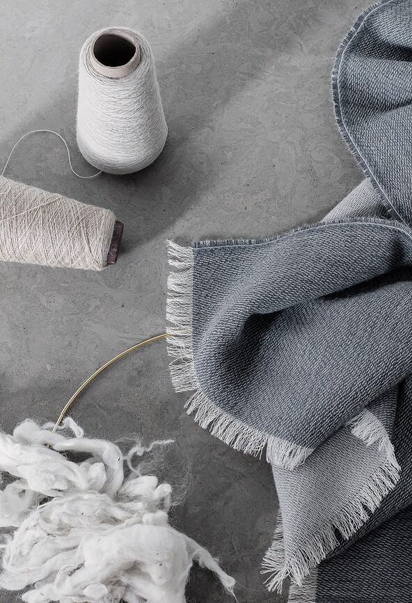 Venice Κουβέρτα, 130 x 190 εκ., γκρι