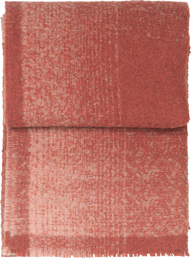Vulcanic Plaid, 130 x 190 cm, rouge