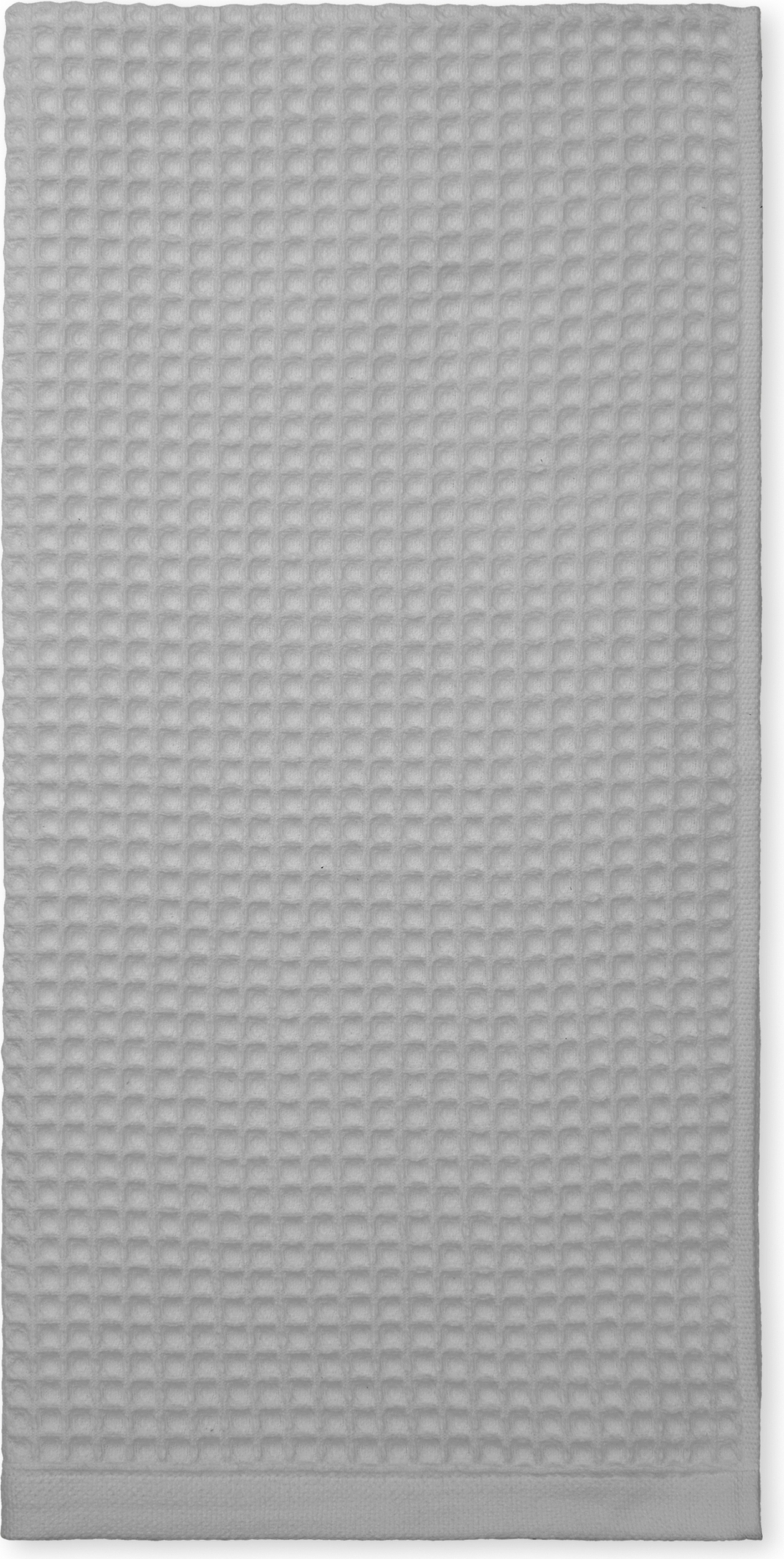 Waffle Handtuch 70 x 140 cm, hellgrau