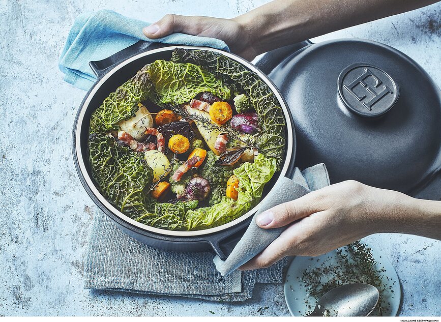 Delight Lonec keramični, 4 l, črn