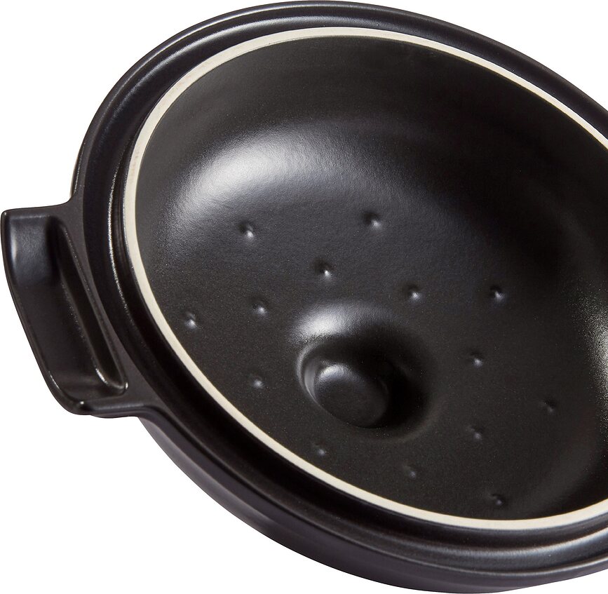 Delight Cocotte en céramique, 2,5 L, noire