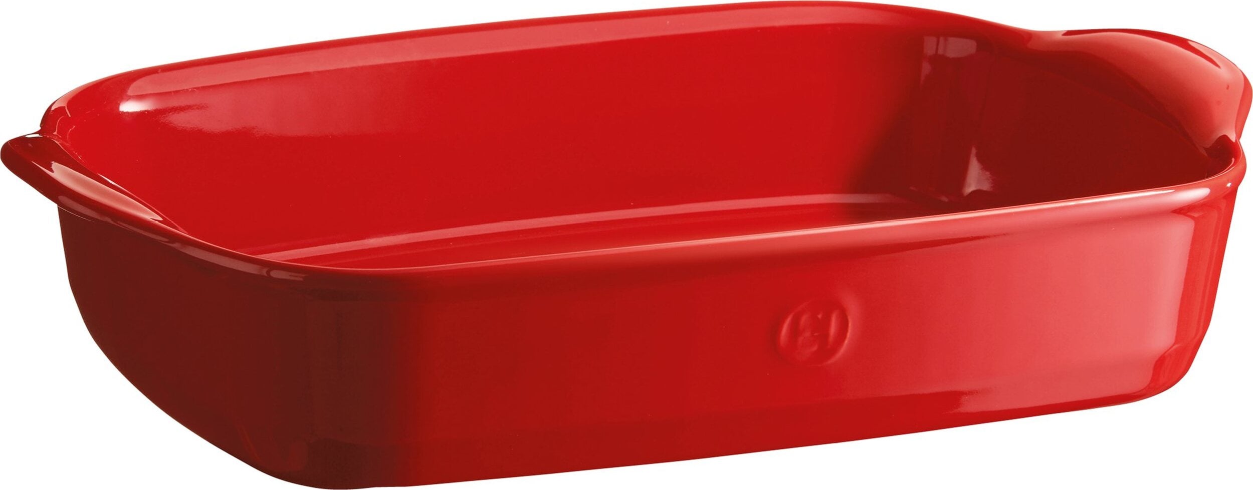 Emile Henry Auflaufform 23,5 x 36,5 cm, rot