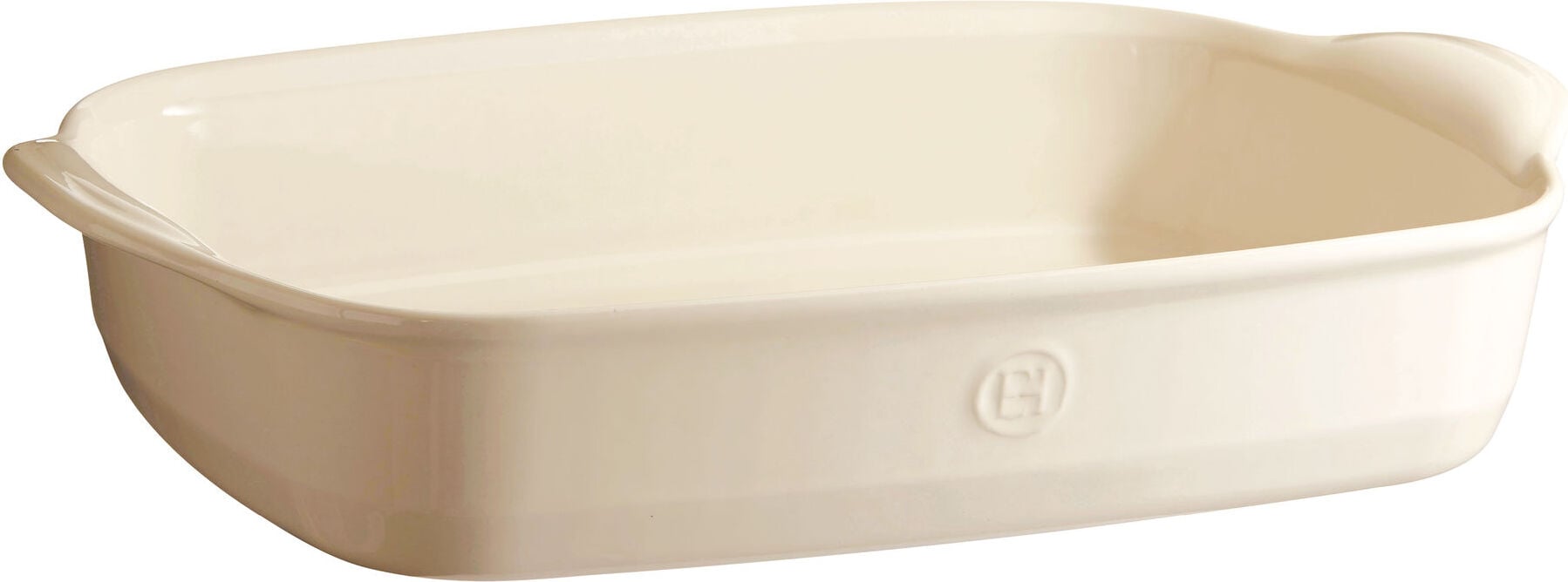 Emile Henry Auflaufform 28 x 42,5 cm, creme