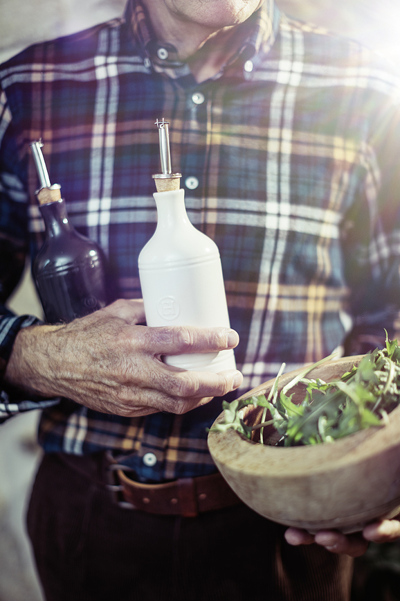 Emile Henry Boca za ulje 450 ml crvena