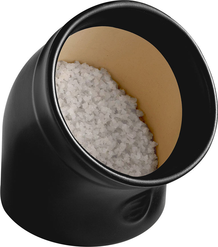 Emile Henry Pot à sel 13,5 cm, rouge