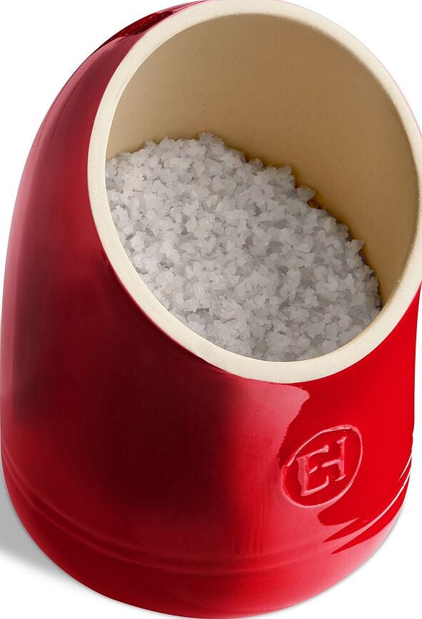 Emile Henry Boîte à Sel 15,5 cm, crème