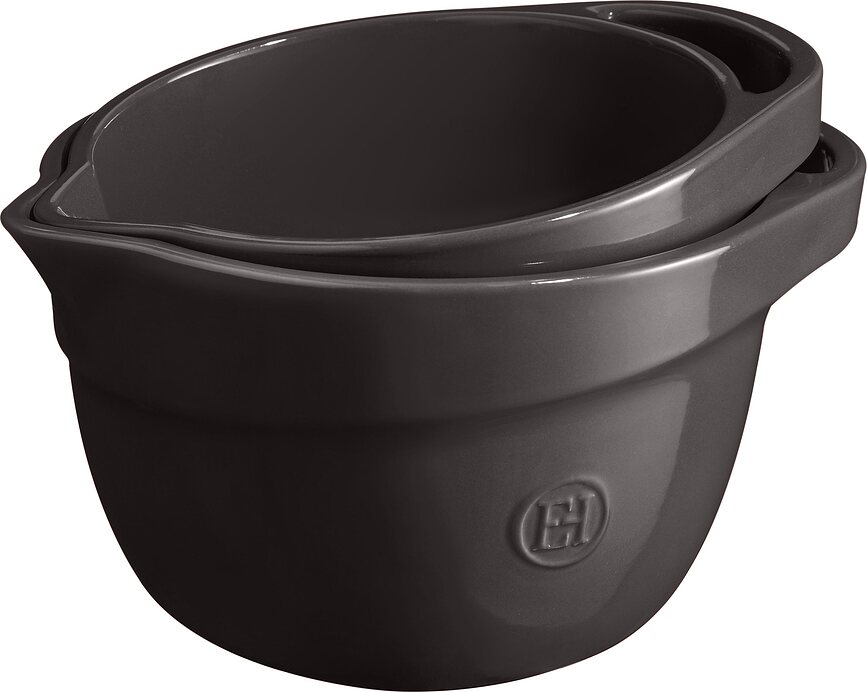 Emile Henry Bol 3,5 L, en céramique, noir