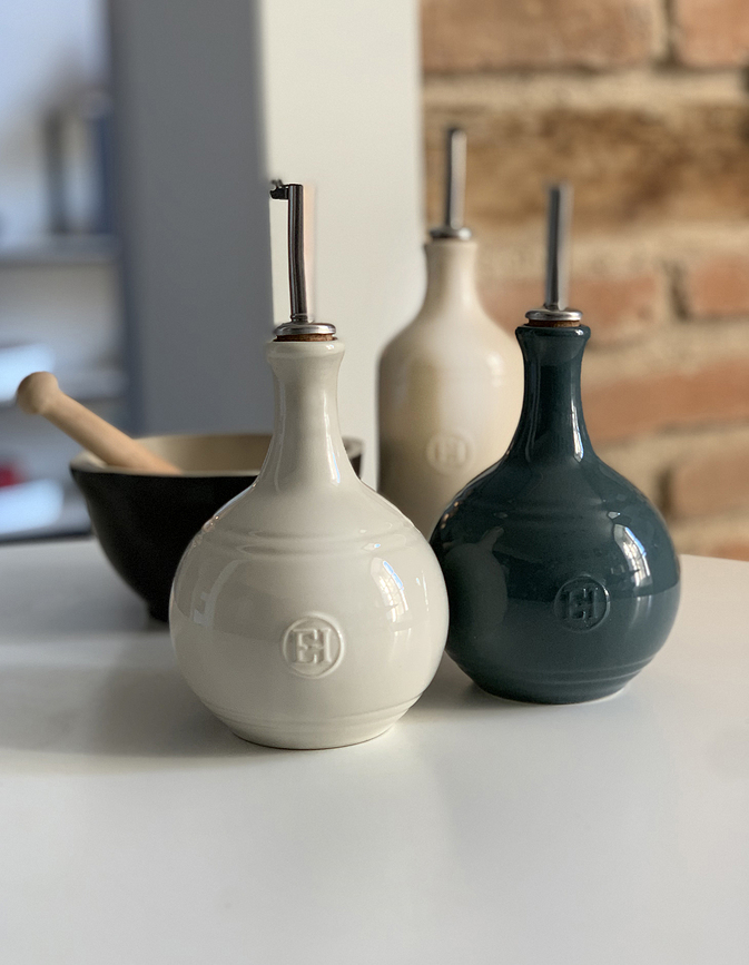 Emile Henry Bouteille à Vinaigre 400 ml, rouge