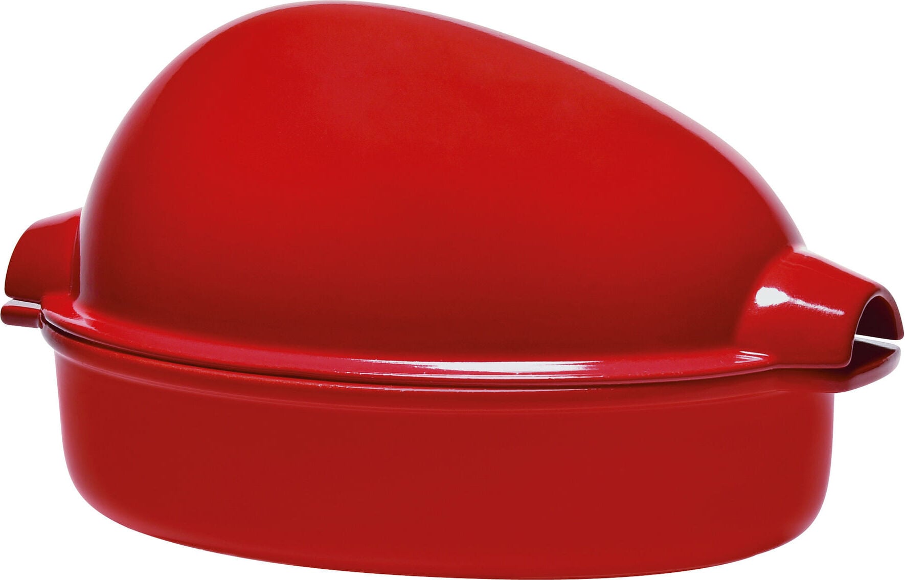 Emile Henry Bräter 5 L, rot