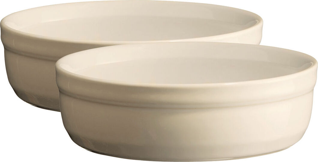 Emile Henry Creme Brûlée Förmchen cremefarben, 2 St.