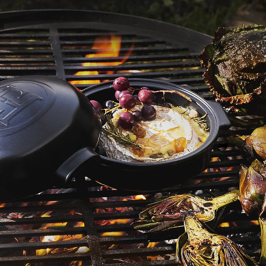 Emile Henry grillgryta 0,5 l, svart