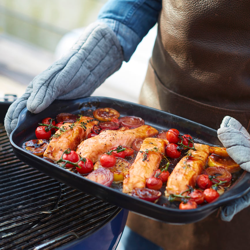 Emile Henry grillpanna 1,7 l, svart