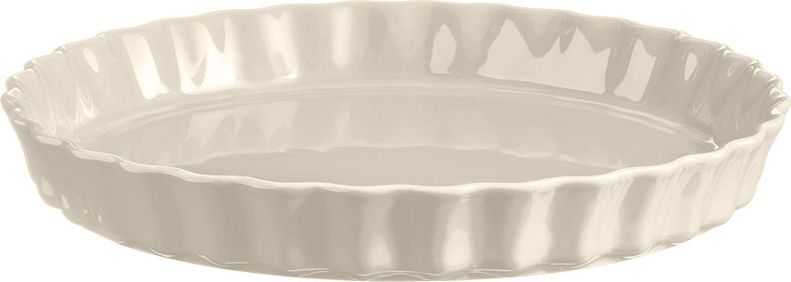 Emile Henry Kalup za Tart 28 cm keramički krem