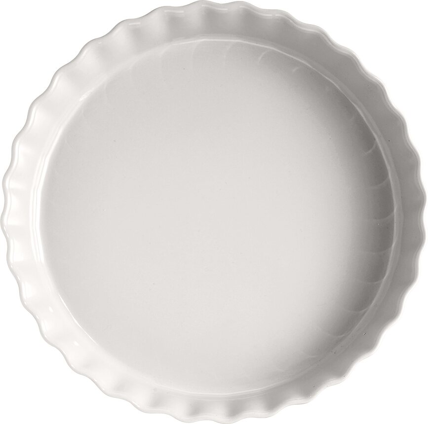 Emile Henry Kalup Za Tart duboki keramički 32 cm bijeli
