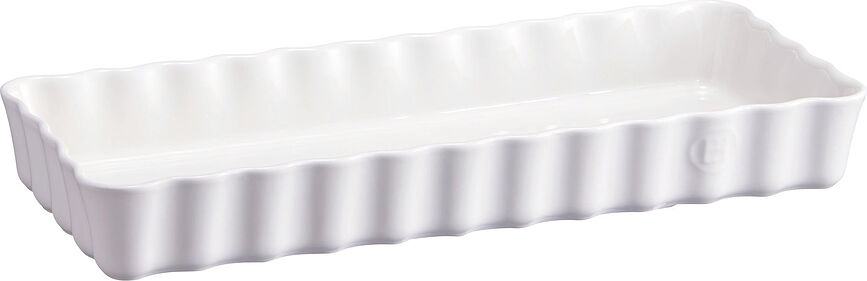 Emile Henry Kalup za tart keramički 15 x 36 cm bijeli