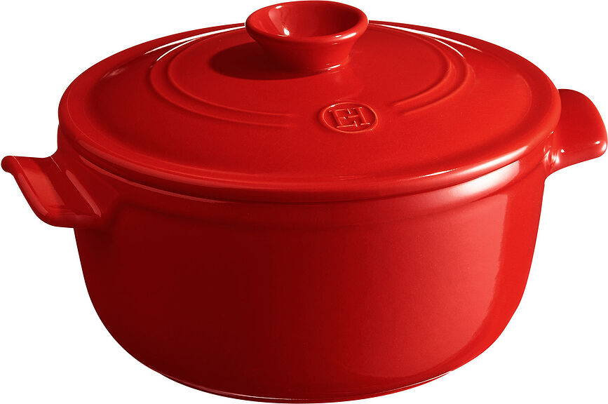 Emile Henry Kerámia fazék 2,5 l, piros