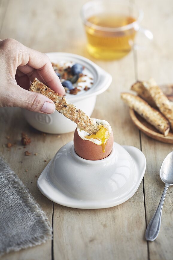 Emile Henry Posudica za jaja 300 ml morska