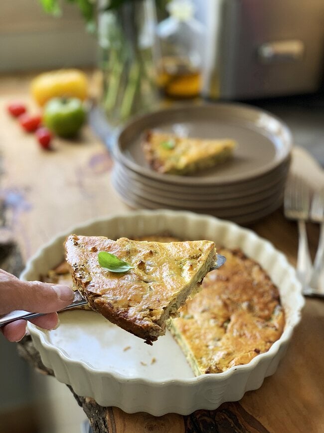 Emile Henry Moule à Tarte 24 cm, en céramique, rouge