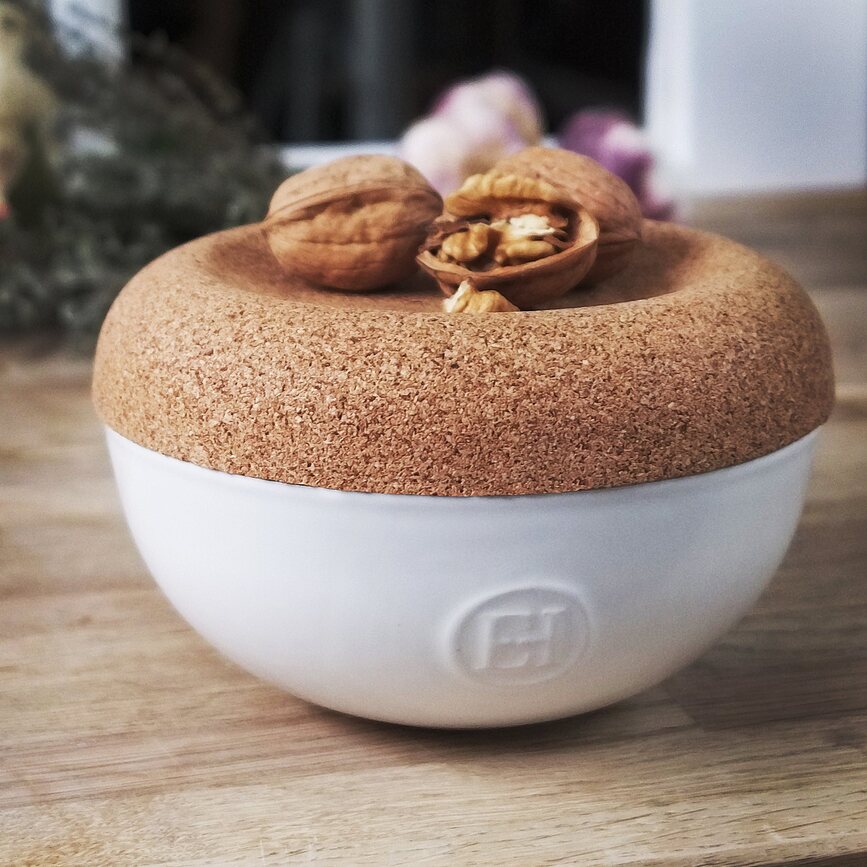 Emile Henry Δοχείο Άλατος, κόκκινο