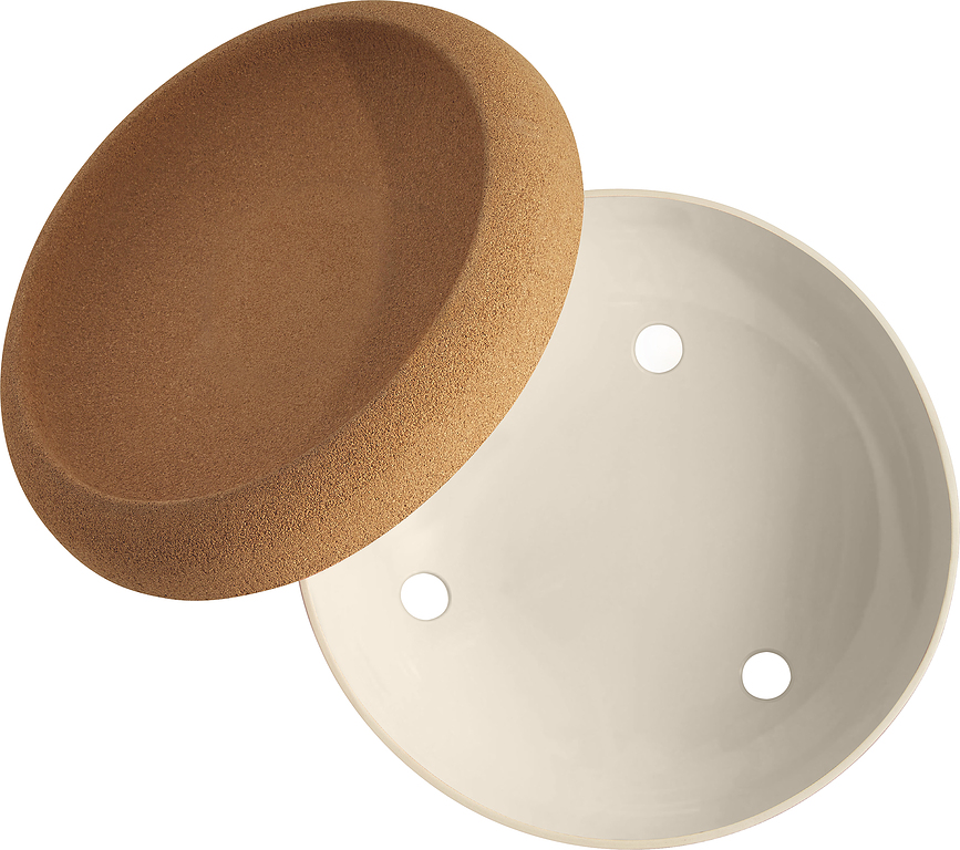 Emile Henry ΜΠΟΛ, κεραμικό, 36 cm, κρεμ