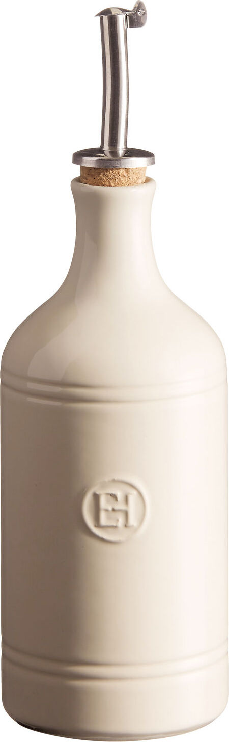 Emile Henry Ölflasche 450 ml, cremefarben