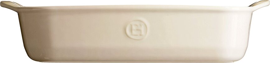 Emile Henry Plat à four, 19 x 30 cm, crème