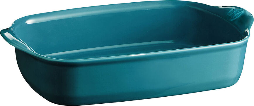 Emile Henry Πυρίμαχο Σκεύος, 19 x 30 cm, θαλασσί