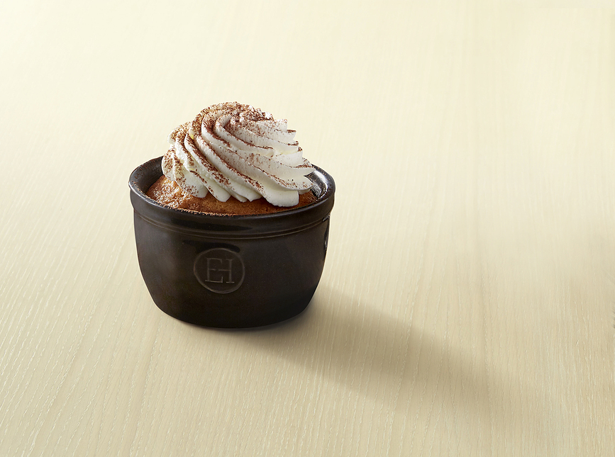 Emile Henry Ramequins 9 cm, blancs, Lot de 2