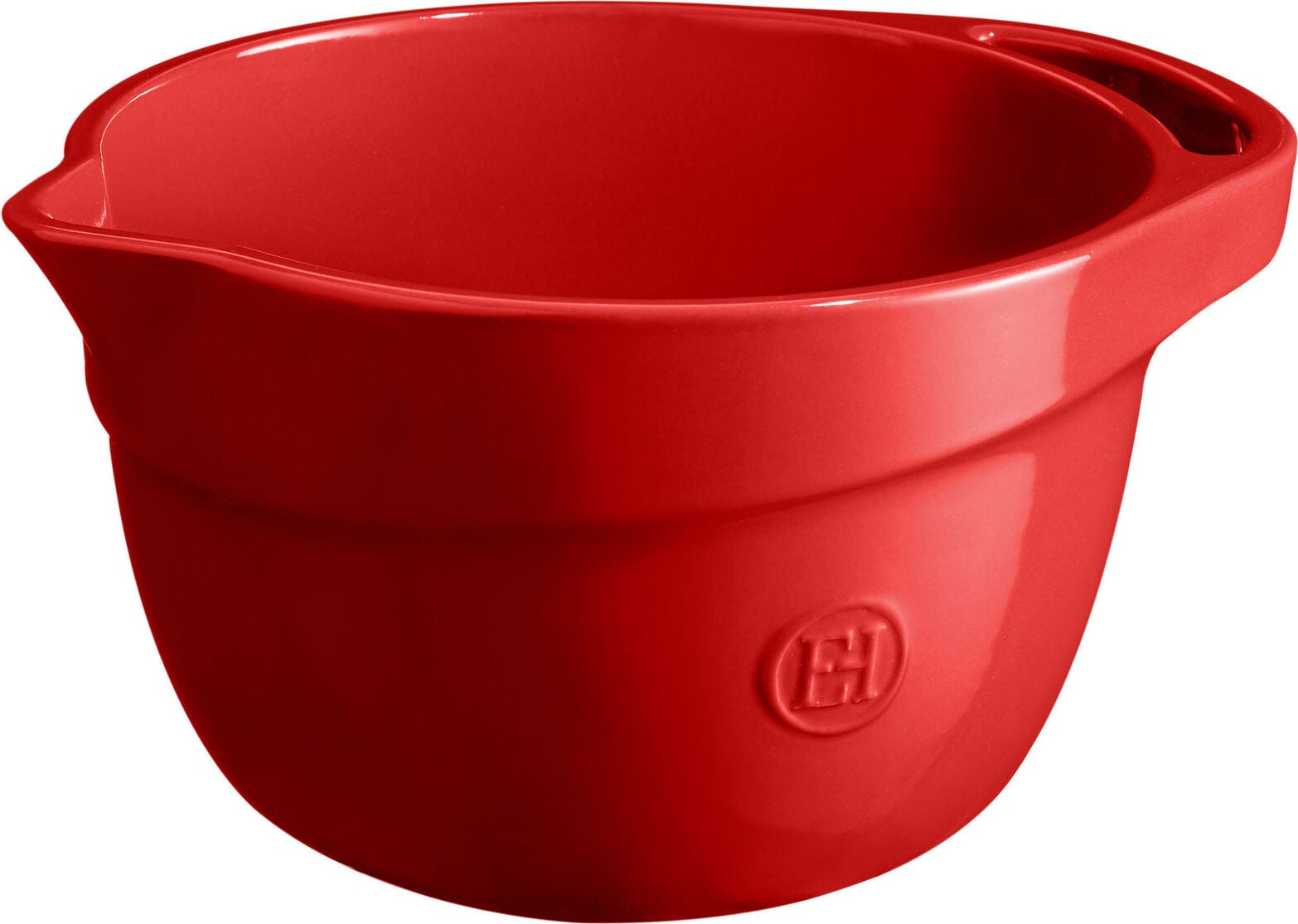 Emile Henry Rührschüssel 3,5 l, Keramik, rot