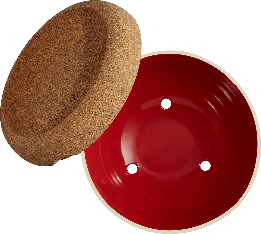 Emile Henry Saladier profond, en céramique, truffe