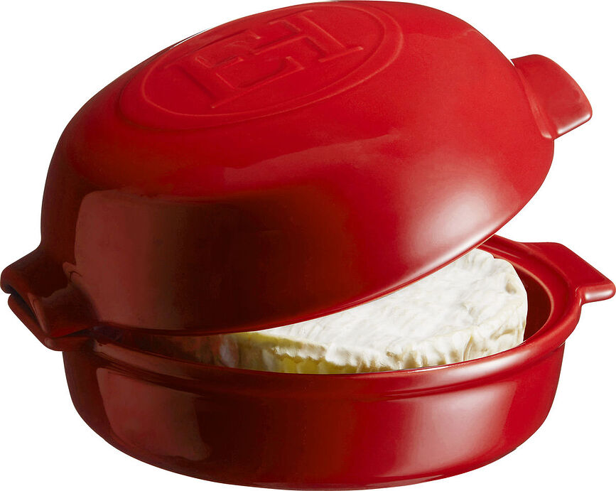 Emile Henry Σκεύος για ψήσιμο τυριού, κόκκινο