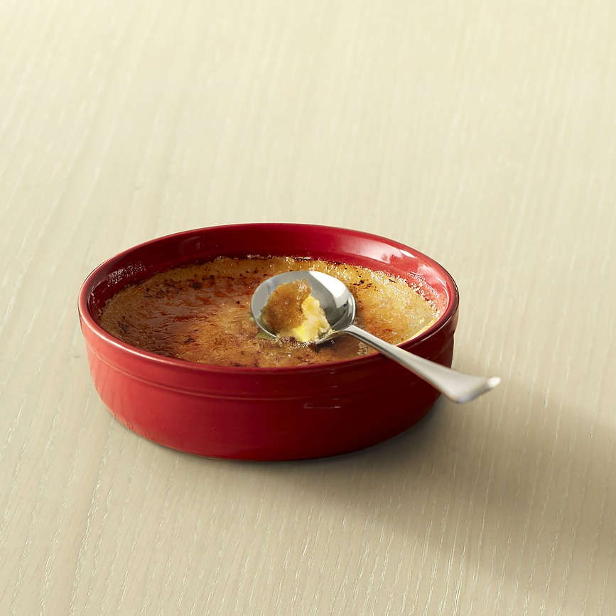 Emile Henry Posode za crème brûlée, rdeče, 2 kosa