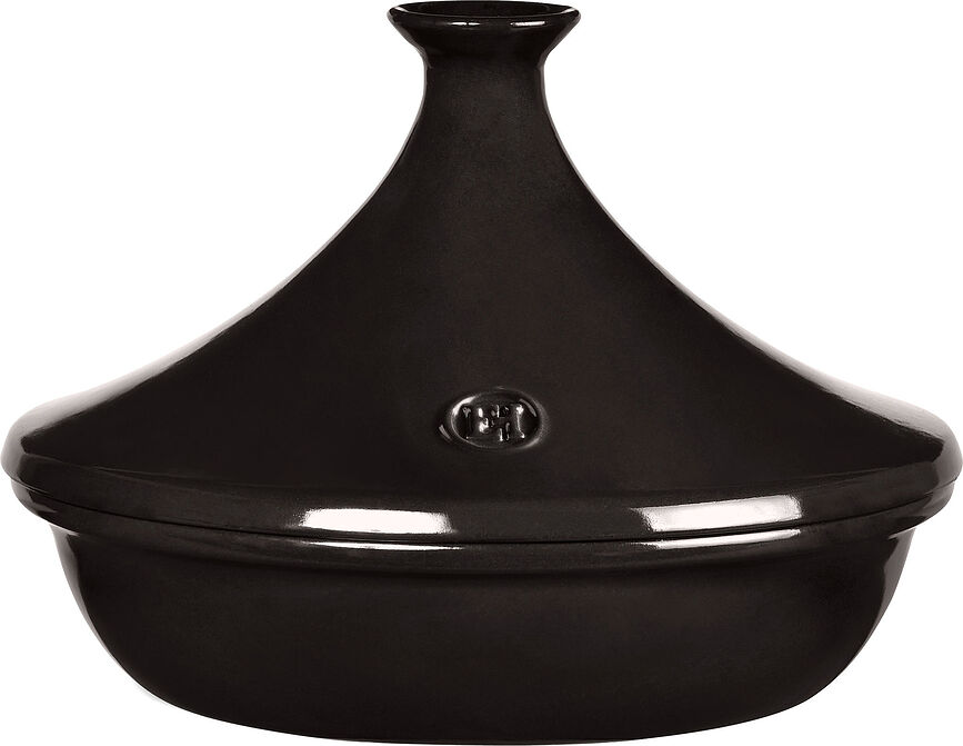 Emile Henry Tajine, 3 L, zwart