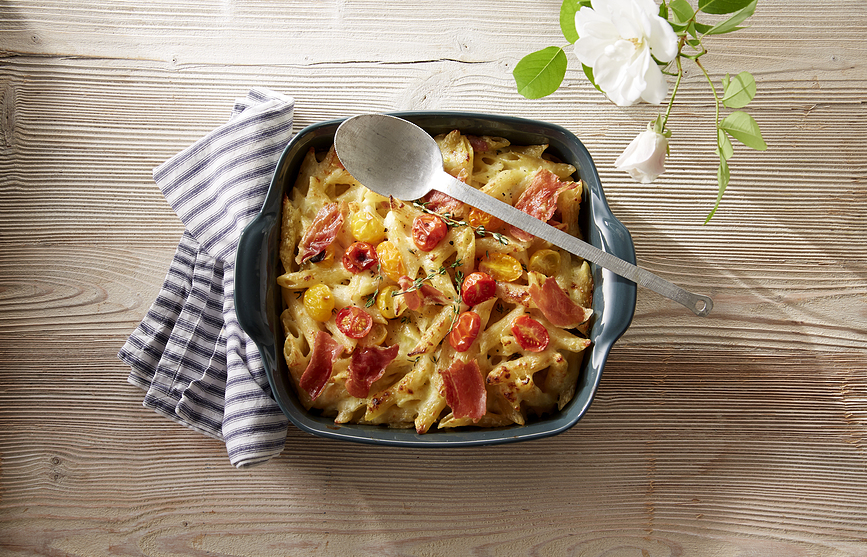 Emile Henry Πυρίμαχο Σκεύος τετράγωνο, 24 cm, κόκκινο