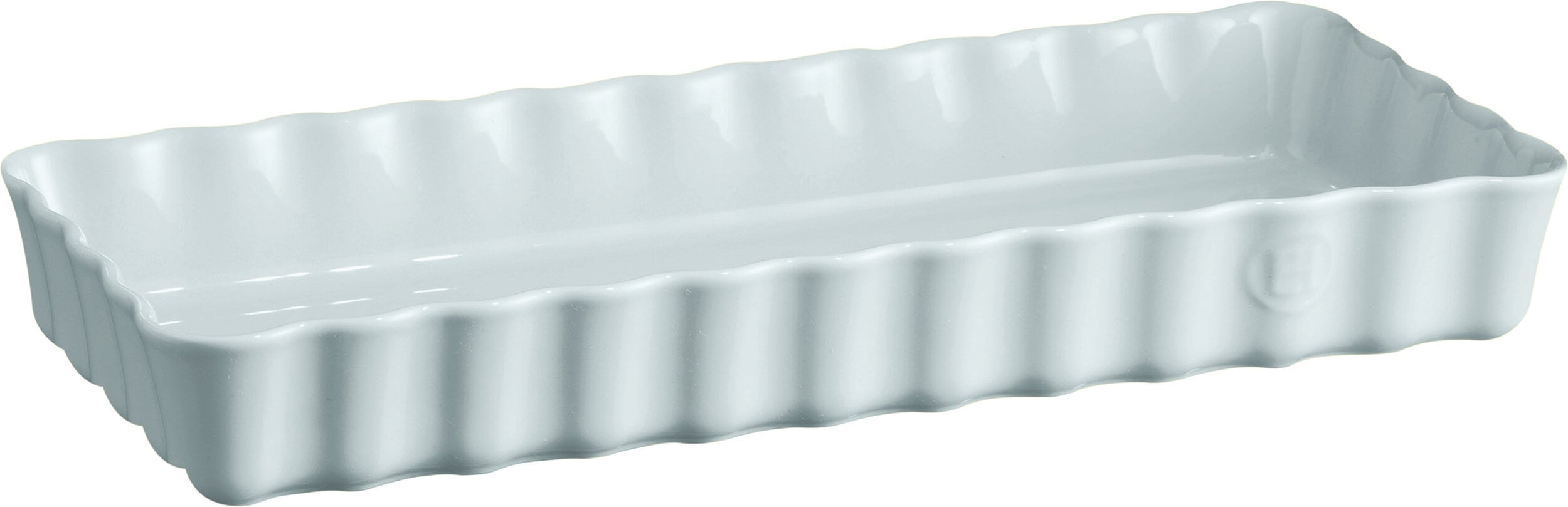 Emile Henry Tarteform Keramik 15 x 36 cm, hellblau
