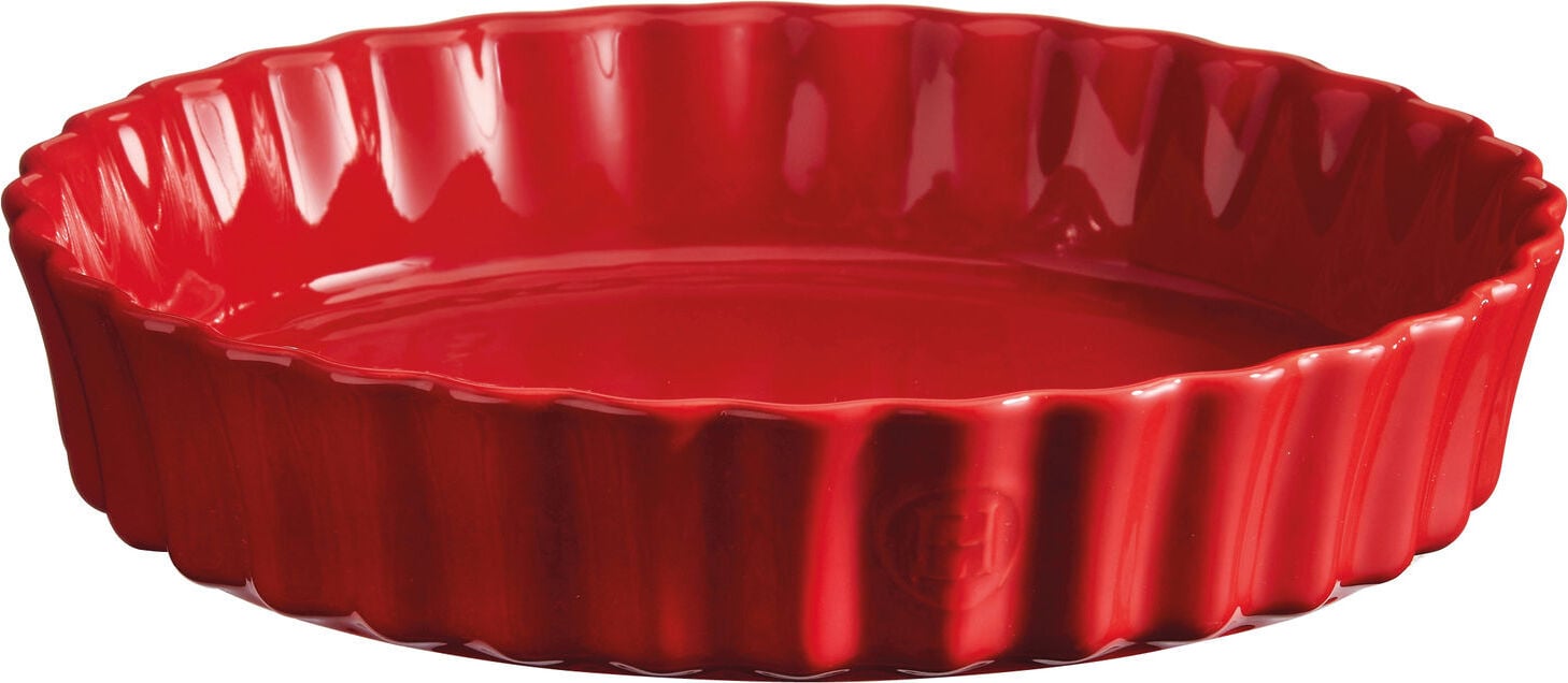 EMILE HENRY Tarteform 28cm (Dunkelrot) dunkelrot