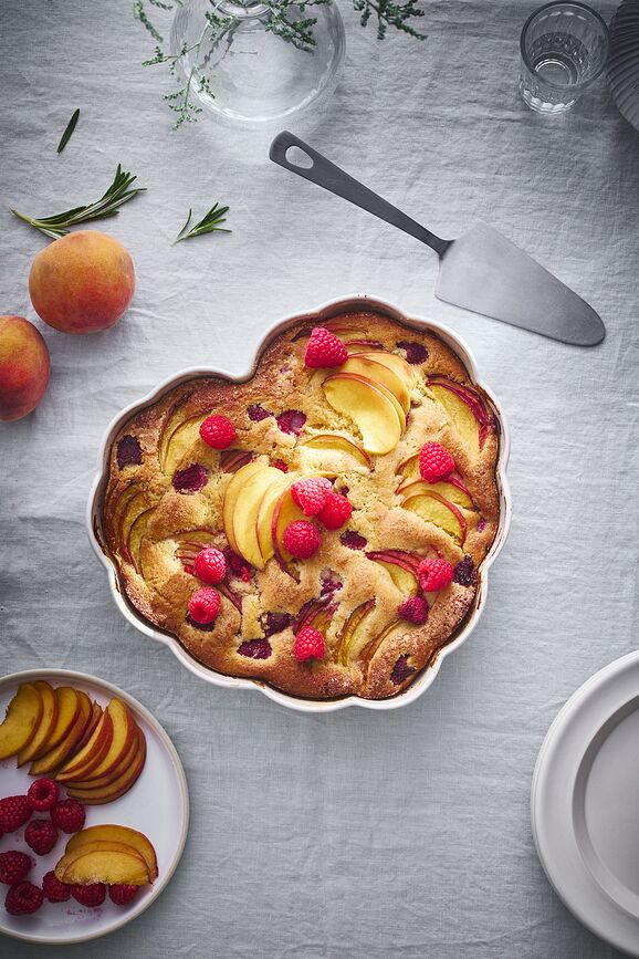 Fuente de Horno Madeleine, diseño Corazón de Rosas