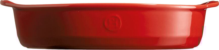 Fuente de Horno Emile Henry, 22,5 x 35 cm, ovalada, roja