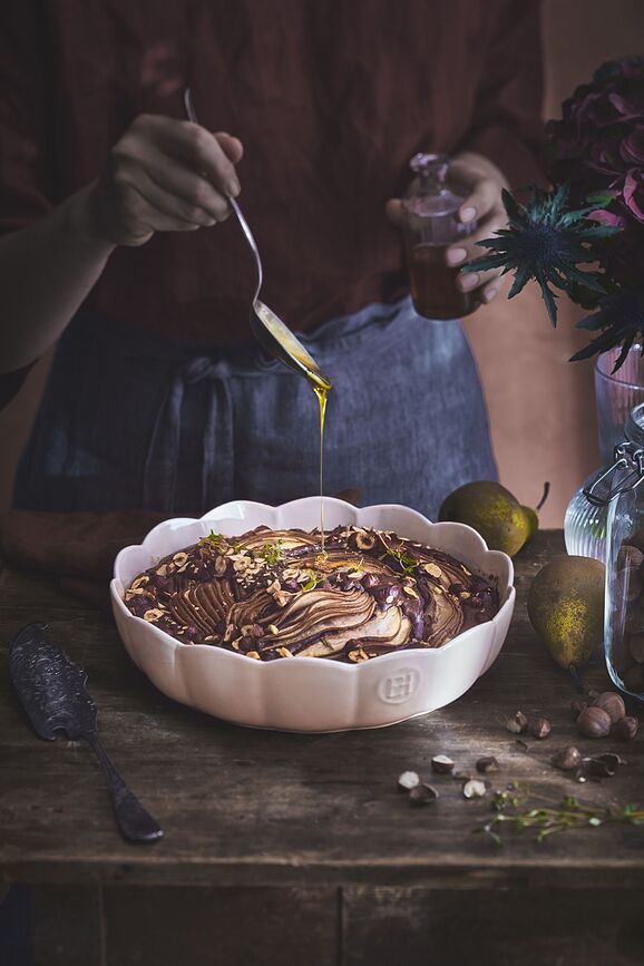 Madeleine Plat à Four, 26 cm, beige