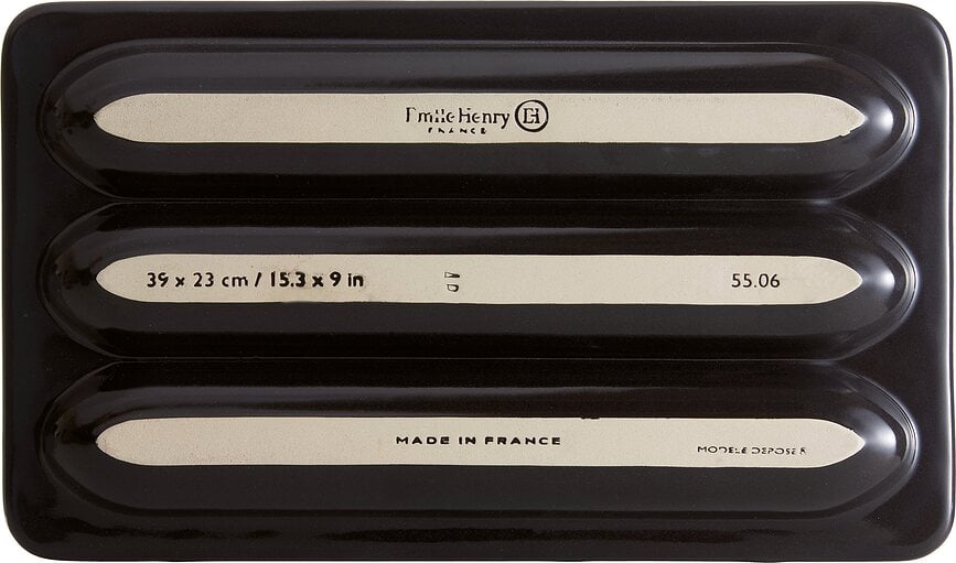 Molde para baguettes Emile Henry, rojo