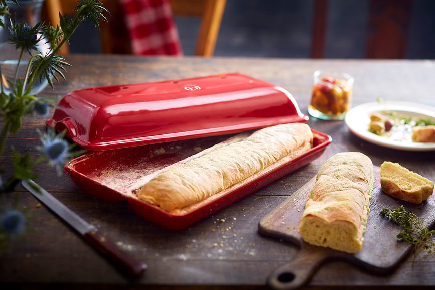 Molde para Ciabatta Emile Henry, negro